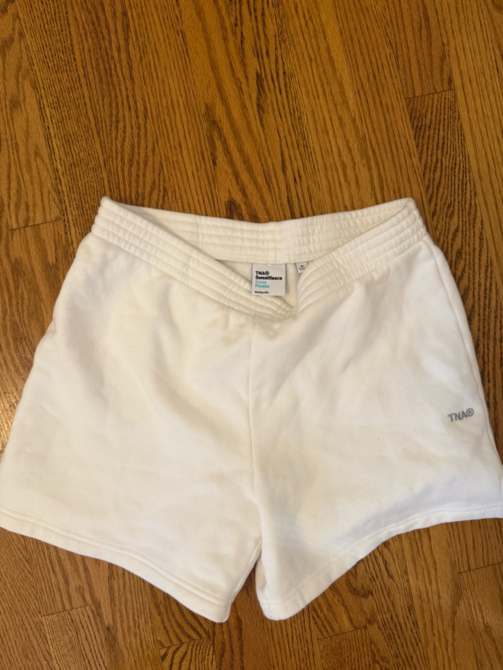 Aritzia TNA Cozy Fleece Mini Shorts size M
